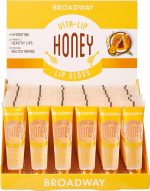 KISS Broadway Vita-Lip Clear Lip Gloss Box Display Set (Honey)