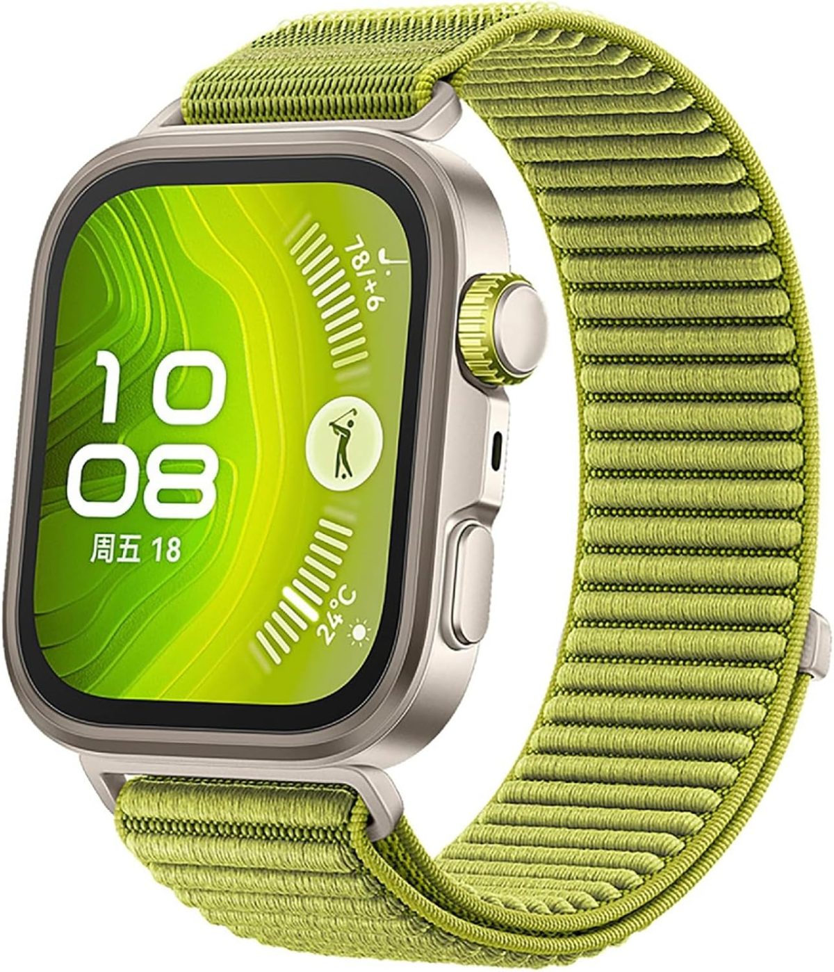 GIOPUEY Compatible with Huawei Watch Fit 4 Pro/Fit 4/3, Soft Nylon Braided Strap [Unisex] [Breathable], per Huawei Watch Fit 4 Pro/Fit 4/3