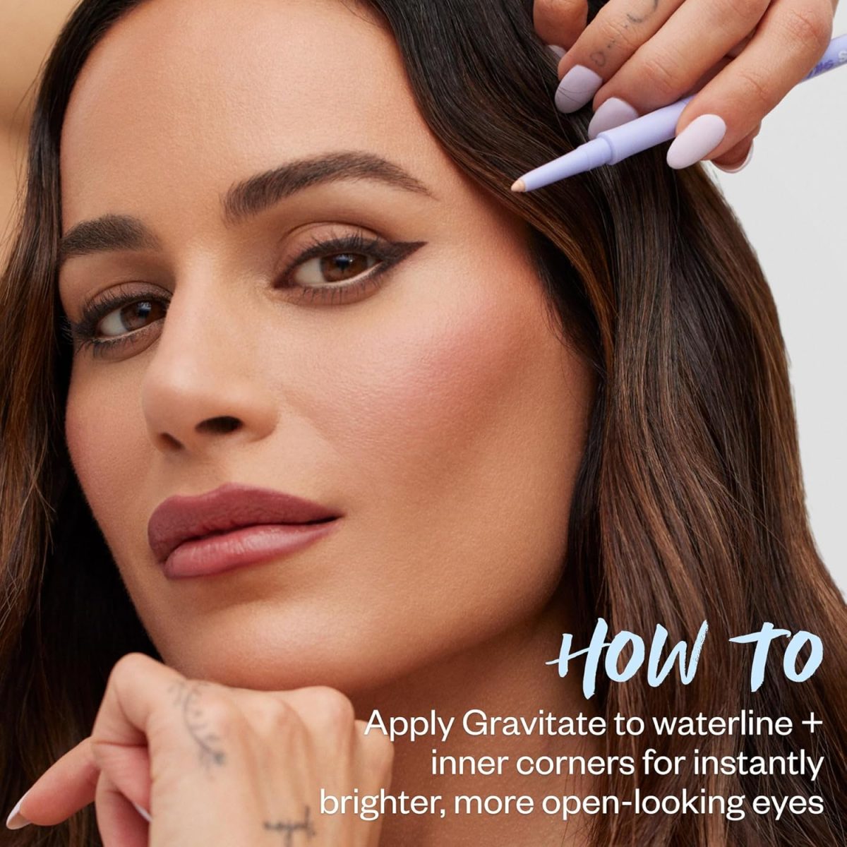 ⁦Kosas - WATERPROOF GEL EYELINER: Get a flawless look all day long with our Soulgazer intensifying gel liner. This durable eyeliner is resilient⁩ - الصورة ⁦8⁩