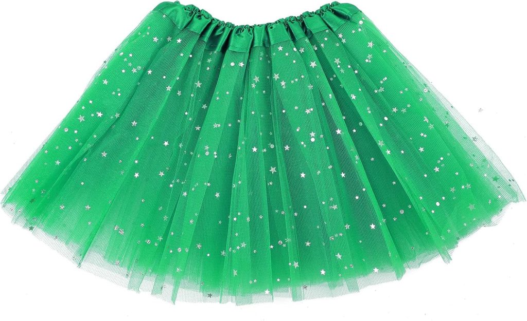 Sibba Tutus Skirt 3-Layer Sparkle Tulle Ruffle Layered Ballet Dress Dance Infrant Girls Kids Toddler Outdoor Clothing Costume