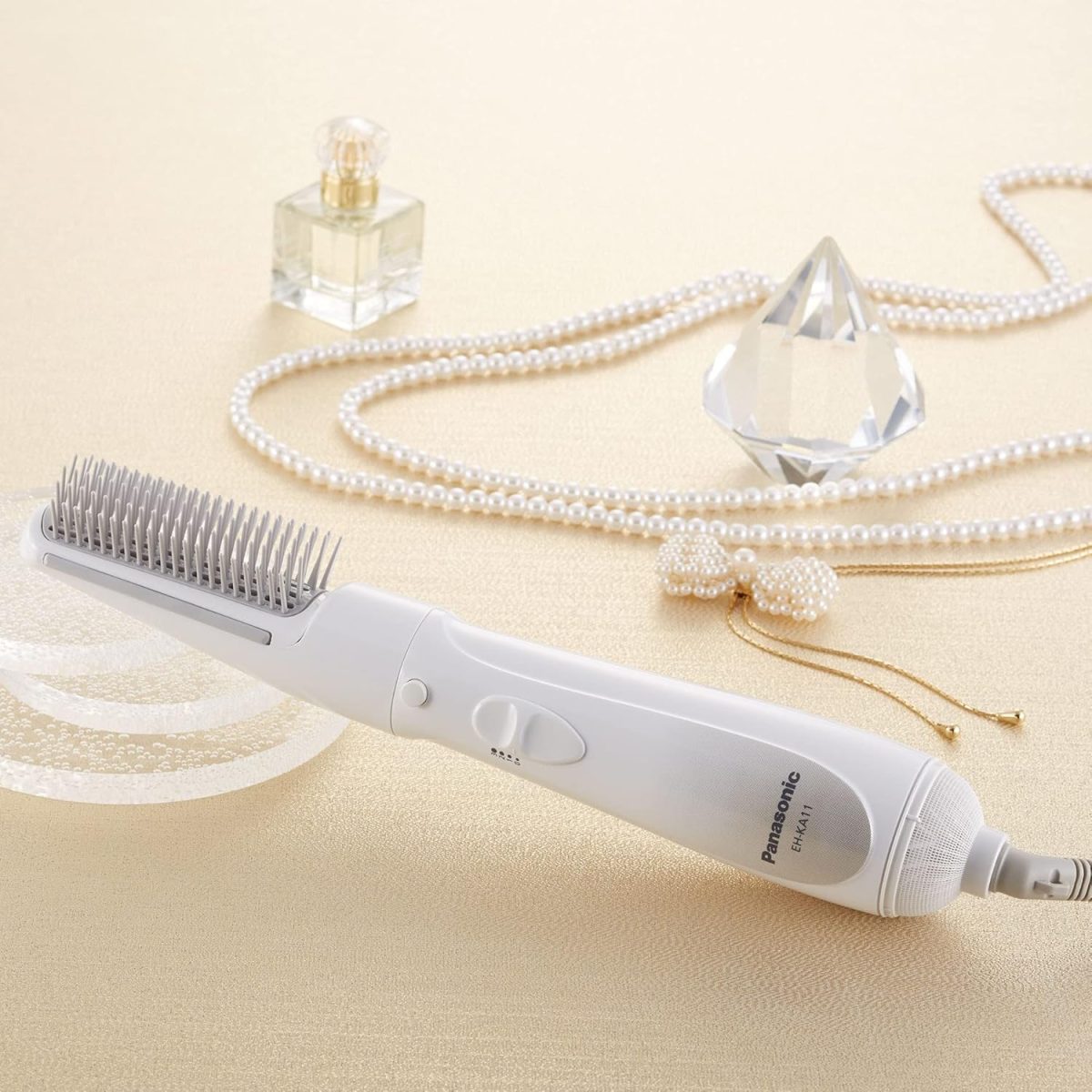 ⁦Panasonic EH-KA11 Hair Styler, White, MEDIUM⁩ - الصورة ⁦6⁩