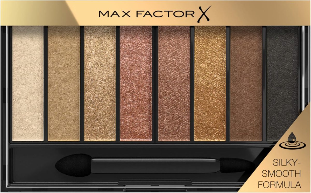 Max Factor Masterpiece Nude Palette, Contouring Eye Shadows, Golden Nudes