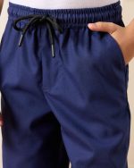 ⁦REDTAG Boys Navy Pull On Trouser⁩ - الصورة ⁦4⁩