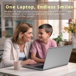 ⁦لينوفو لابتوب ايديا باد 3i بشاشة لمس FHD مقاس 15.6 انش ومعالج انتل i3-1115G4 وذاكرة RAM 8GB وSSD PCIe 256GB وبطاقة رسومات انتل UHD وكيبورد رقمية وكاميرا HD 720P وواي فاي 6 وويندوز 11، رمادي، بطاقة USB⁩ - الصورة ⁦6⁩