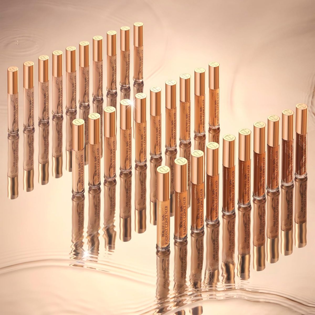 ⁦CHARLOTTE TILBURY Beatiful Skin Radiant Concealer | 7.2g | 6 Medium⁩ - الصورة ⁦6⁩