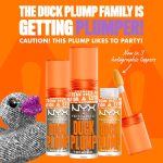 ⁦Nyx Professional Makeup Transparent Volumizing Gloss Orange Subtone⁩ - الصورة ⁦3⁩
