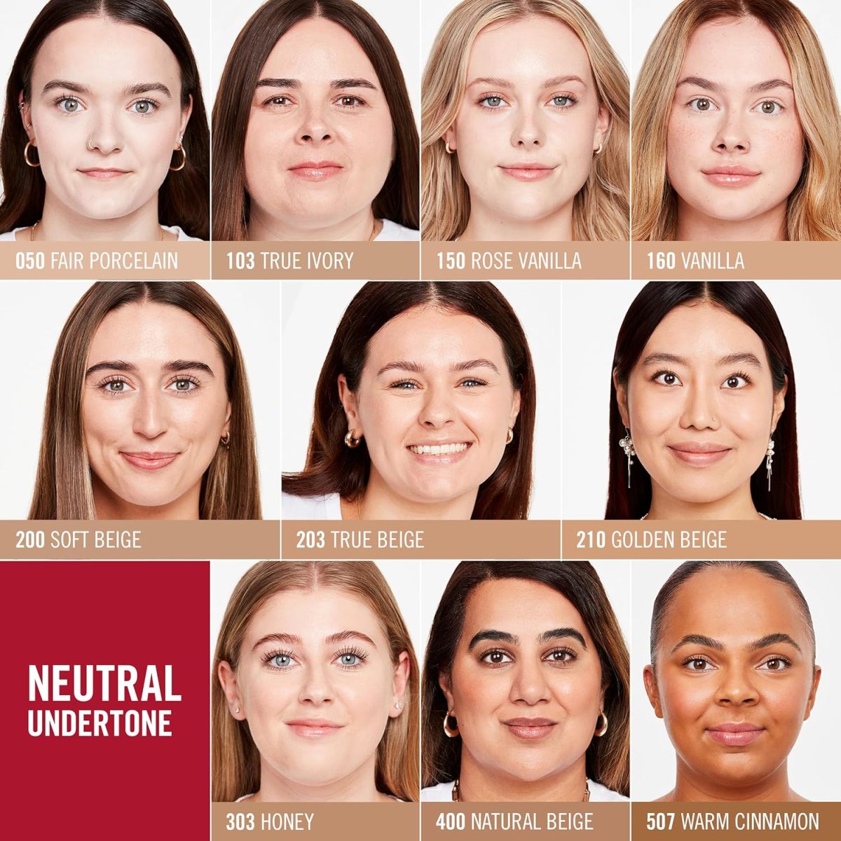 ⁦Rimmel London Lasting Finish 35 Hour, 160 Vanilla, Foundation, Long-Wearing, Hydrating, Vegan Formula, Full-Coverage, 30ml (1oz)⁩ - الصورة ⁦9⁩