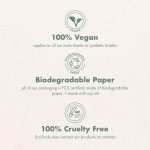 ⁦EcoTools Charcoal Infused Bath & Shower Gloves, Cleansing For Whole Body, Self-Tan Prep & Removal, Exfoliating, Detoxifying & Purifying, Recycled Netting, Eco-Friendly, Vegan, 1 Pair, 2 Gloves Total⁩ - الصورة ⁦7⁩
