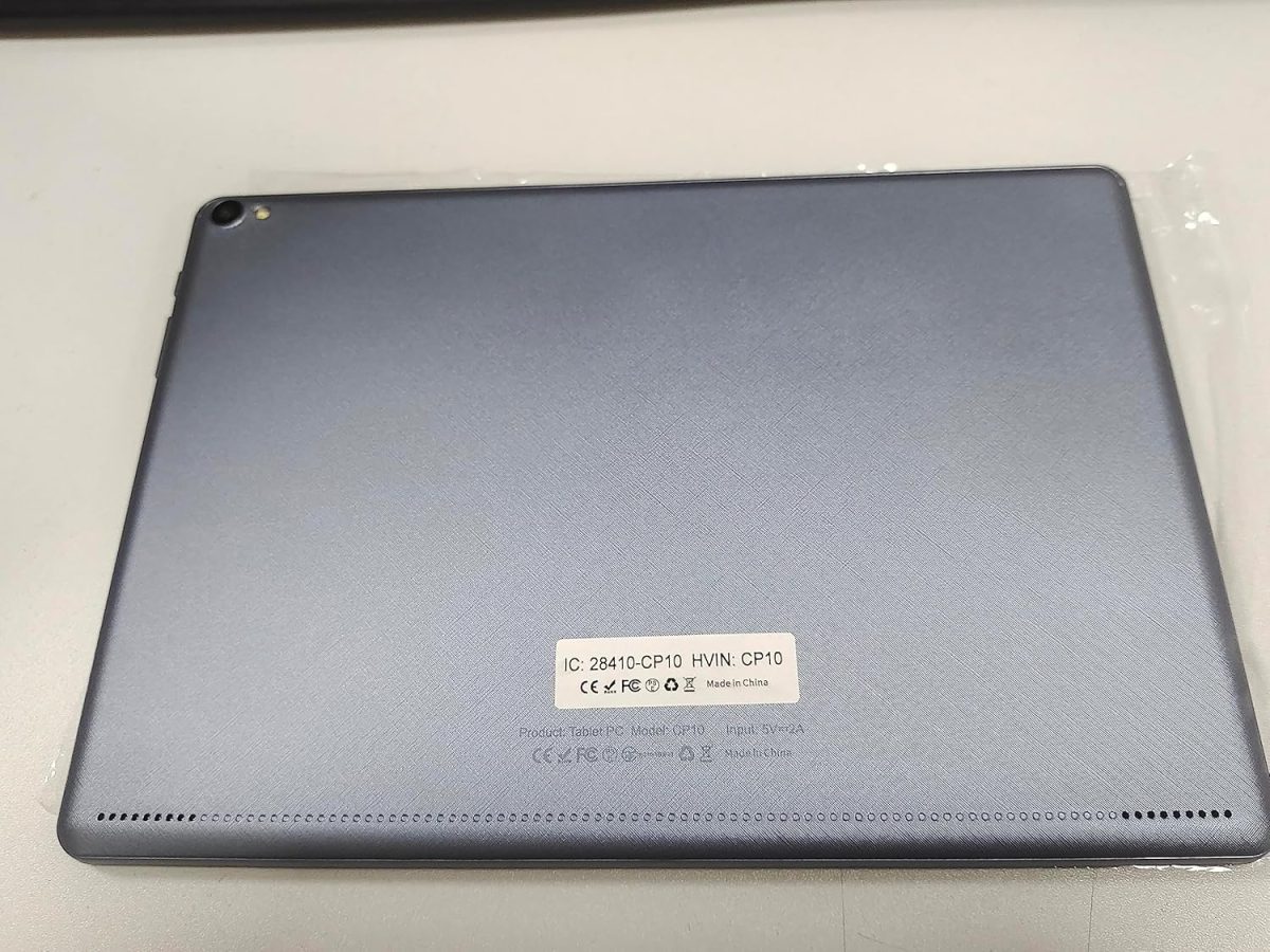 ⁦Tablet 10 inch, Tablets Android 15, Quad-Core Processor 32GB Storage Tablet Computer, 6GB RAM, 8MP Camera, AM, FM, WiFi, IPS Screen 6000mAh Long Battery Life Tableta⁩ - الصورة ⁦8⁩