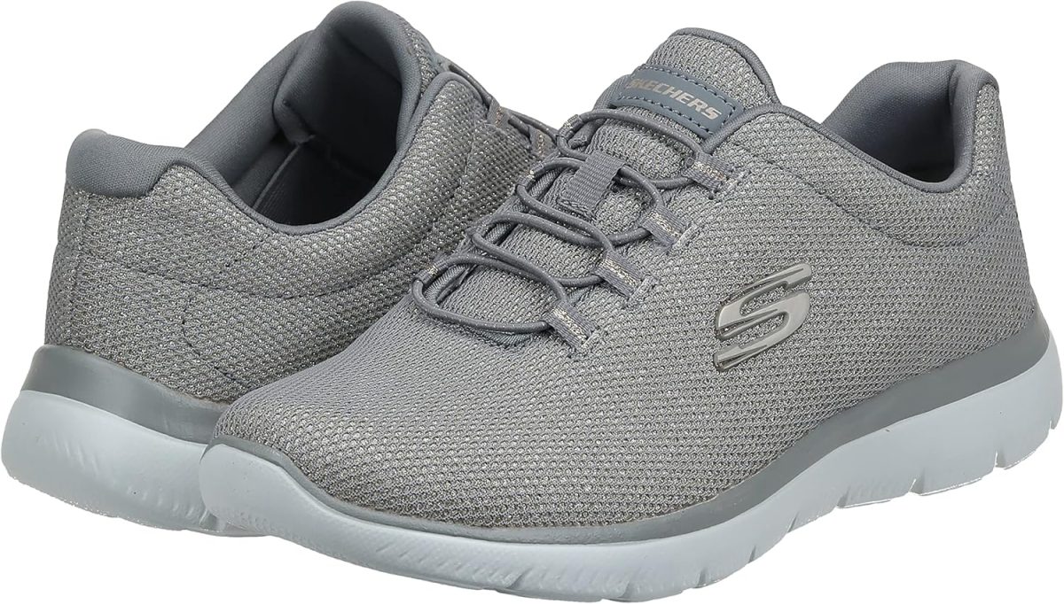⁦Skechers SUMMITS - CLASSIC TOUCH womens Shoes⁩ - الصورة ⁦2⁩