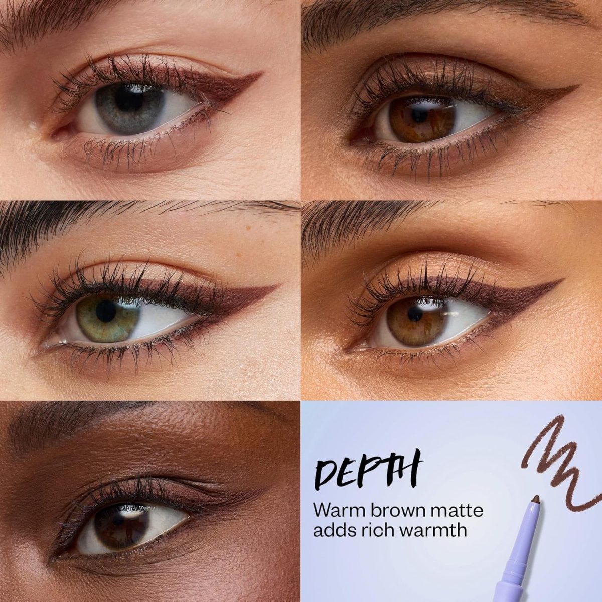 ⁦Kosas - WATERPROOF GEL EYELINER: Get a flawless look all day long with our Soulgazer intensifying gel liner. This durable eyeliner is resilient⁩ - الصورة ⁦3⁩