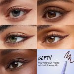 ⁦Kosas - WATERPROOF GEL EYELINER: Get a flawless look all day long with our Soulgazer intensifying gel liner. This durable eyeliner is resilient⁩ - الصورة ⁦3⁩