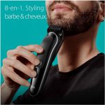 ⁦Braun MGK3440 All-In-One Beard Care Bodygroomer Set, 8-in-1 Beard Trimmer, Trimmer/Hair Trimmer Men, Hair Clipper, Waterproof, 80 Minutes Wireless Runtime, Gift Man,⁩ - الصورة ⁦2⁩
