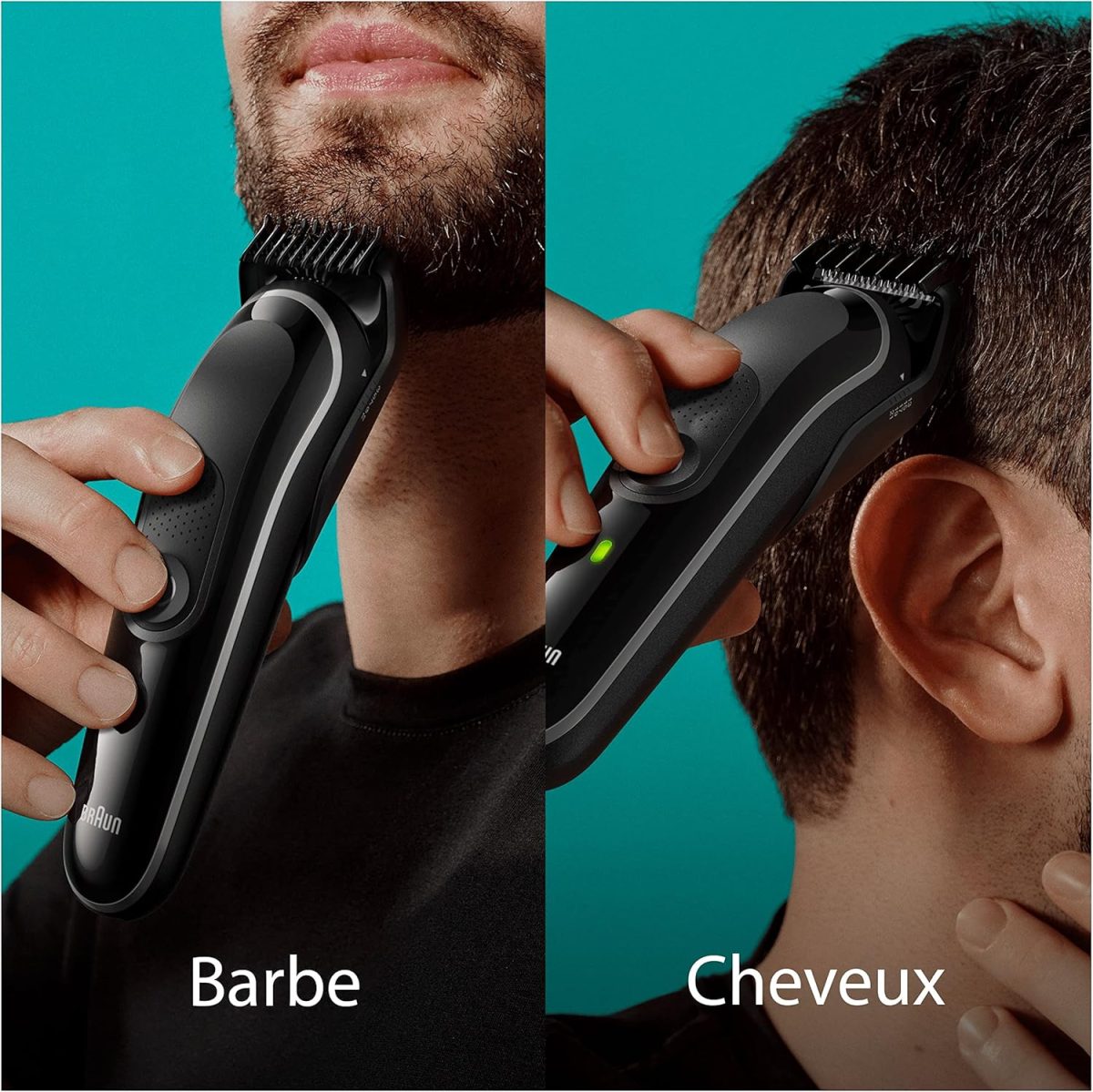 ⁦Braun MGK3440 All-In-One Beard Care Bodygroomer Set, 8-in-1 Beard Trimmer, Trimmer/Hair Trimmer Men, Hair Clipper, Waterproof, 80 Minutes Wireless Runtime, Gift Man,⁩ - الصورة ⁦3⁩