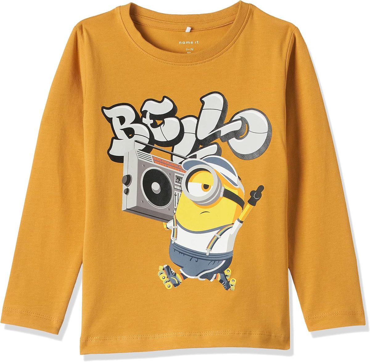 name it Boy's Minions Long-Sleeve T-Shirt