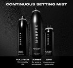⁦Morphe Continuous Setting Spray - Micro-Fine Setting Spray for Makeup with a Natural Finish - Helps Makeup Resist Caking or Fading & Increases Wear of Foundation (2.8 fl oz)⁩ - الصورة ⁦4⁩