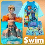 ⁦Get Trend Boy's Swimwear Set Swim Suit Set⁩ - الصورة ⁦3⁩