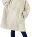 Catalonia Oversized Blanket Hoodie Sweatshirt Fleece Pullover with Large Front