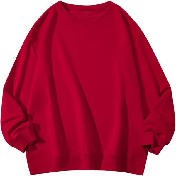 LEQURE workout shirts for women Women Casual Sweatshirts Lady Streetwear Hoodies Female Terry Tops Outerwear (Size : XXL)