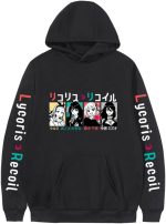 Lycoris Recoil Hoodie Men Women Couples Sweatshirts Pullover Shirt Hooded Sweater