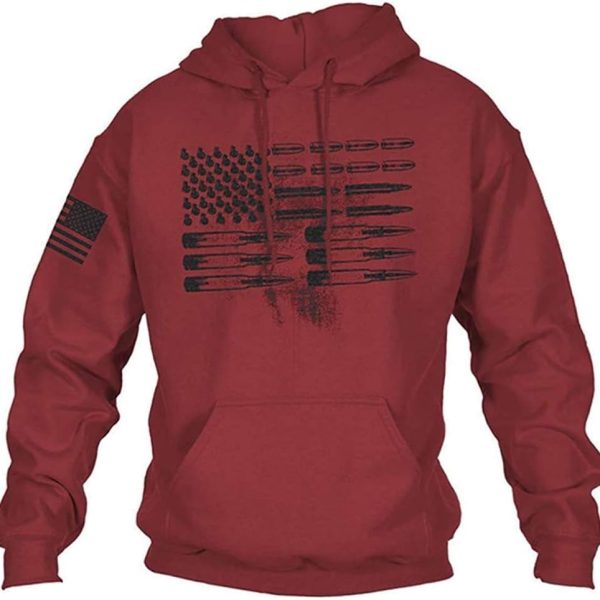 NINGLX Mens Hoodies Long Sleeve Drawstring Hooded Pullover Sweatshirts