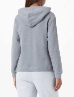 ⁦Love Moschino Women's Regular Fit Hoodie with Chained Hearts Print Sweatshirt⁩ - الصورة ⁦4⁩