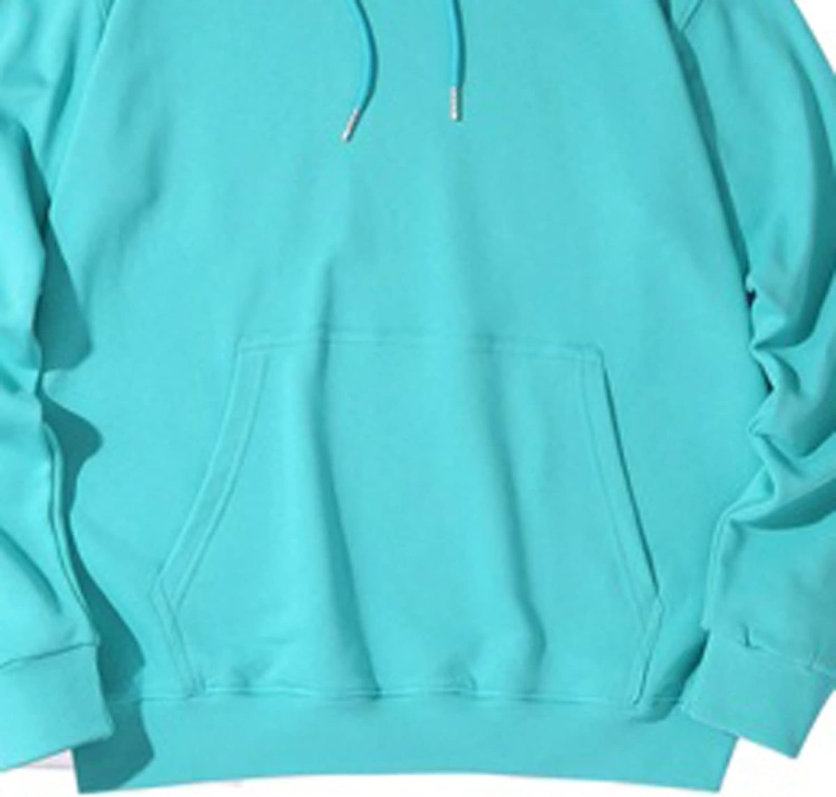 ⁦Ancoree Women's long sleeves Women White Hoodies Spring Light Green Sweatshirt Women Autumn Long Sleeve Casual Tops Female (Color : Black, Tamaño : XL)⁩ - الصورة ⁦4⁩