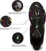 ⁦Kids Tennis Shoes Lightweight Breathable Boys Athletic Running Shoes Fashion Gym Workout Walking Sneakers for Girls⁩ - الصورة ⁦2⁩