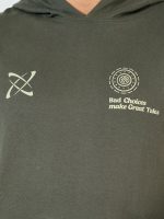 ⁦هودي كبير الحجم مطبوع عليه رسومات امامية وخلفية للرجال من ستايلي⁩ - الصورة ⁦5⁩