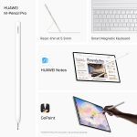 ⁦HUAWEI MatePad 12X 2025 Tablet 2.8K 12" Display, 12+ 256GB, 10100mAh Battery, 66W SuperCharge, WPS Office, inbox Keyboard, 12 Month HUAWEICare+, M-Pencil Pro (White)(Amazon Exclusive)⁩ - الصورة ⁦7⁩