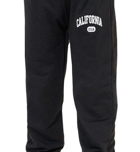 STYLI Boys Letter Printed Thin Jogger