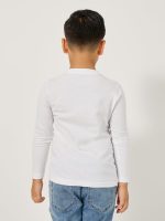 ⁦Styli Boys Solid Round Neck T-Shirt⁩ - الصورة ⁦5⁩