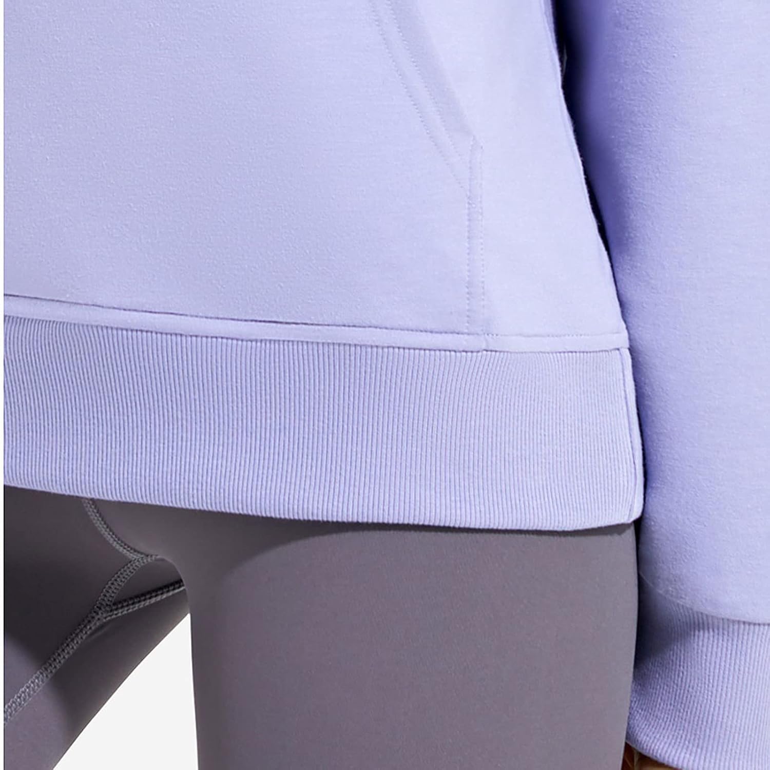 ⁦Women Sweatshirts Fall Winter Women's New Sports Long-sleeve Warm Loose Running Jacket Outdoor Sports Fitness Leisure Fashion Hoodie (Color : Gray, Size : X-Large)⁩ - الصورة ⁦5⁩