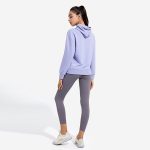 ⁦Women Sweatshirts Fall Winter Women's New Sports Long-sleeve Warm Loose Running Jacket Outdoor Sports Fitness Leisure Fashion Hoodie (Color : Gray, Size : X-Large)⁩ - الصورة ⁦7⁩
