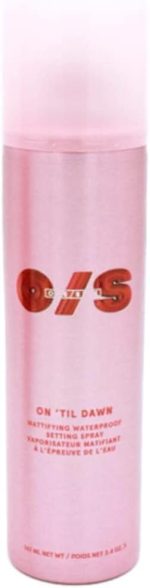ONE/SIZE One size One Size by Patrick Starrr On 'Til Dawn Mattifying Waterproof Setting Spray for Long Lasting Face Makeup, All Day Matte Finish, Light Finishing Spray,3.4 Ounce (Pack of 1)
