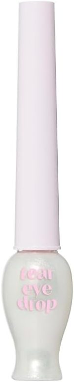 ETUDE Tear Eye Drop Liner 8g #3 Pure Sparkling Pearl (21AD) | Long-Lasting Liquid Glitter Eye Makeup with Shiny Magical Sparkle | K-Beauty