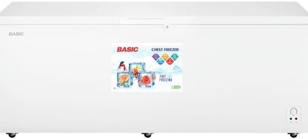 Fisher Chest Freezer 2 Door, 708 Liter, 25 Feet, White, Inverter