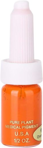 Tattoo Ink, Professional No Irritation Pigment 10ml Tattoo Supply for Eyebrow Tattoo, Lip Tattoo and Eyeliner Tattoo(Orange Red(Lip)) - الصورة 8