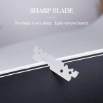 ⁦Bukela Professional Straight Edge Razor with 100 Single Straight Razor Blades, Disposable Barber Straight Razor Blades Kit, Close Shaving Men's Manual Shaver⁩ - الصورة ⁦7⁩