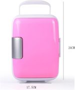 ⁦ثلاجة صغيرة محمولة للسيارة من زد زد زد اكس سي دي اس، ثلاجة تبريد وتدفئة السيارة لتخزين الطعام والمشروبات والحليب للسيارة والسفر والتخييم⁩ - الصورة ⁦2⁩