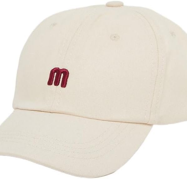 Styli Boys Embroidered Baseball Cap, One Size, Beige