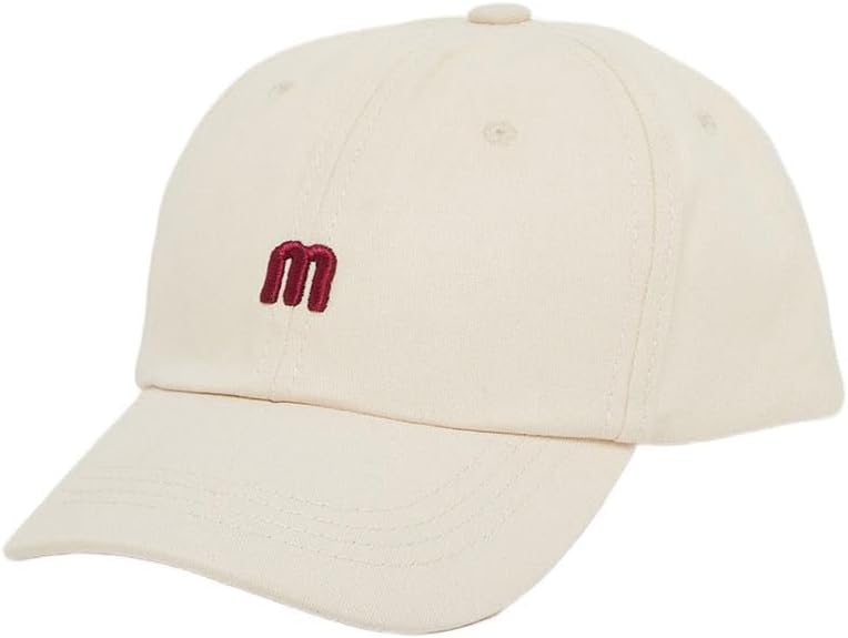 Styli Boys Embroidered Baseball Cap, One Size, Beige