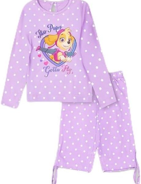 TRUCARE Girls Nickelodean Kids Girls Full Sleeves Nightwear Pajama Set (pack of 2)