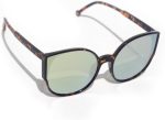 ⁦Leia Cat Eye Kids Sunglasses with UV Protection ? Trendy Cateye Fashion Shades for Girls and Teens ? Fashionable Eyewear for Children - Ideal Beach, Festival and Aesthetic Accessories⁩ - الصورة ⁦2⁩