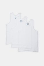 ⁦REDTAG Boys 3 Pack Vest Basic⁩ - الصورة ⁦2⁩