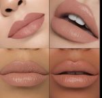 ⁦مجموعة احمر شفاه هيدريت اند مات فيلفيت من روز بيري - 3 قطع (كونتور، احمر شفاه، لامع) بيرفكت نود⁩ - الصورة ⁦3⁩