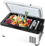 ⁦XXCFVFG Small refrigerator Car Home Dual-use Refrigeration Mini Freezer 12V / 24V, Car Refrigerator Compressor Refrigeration/Freezing⁩ - الصورة ⁦2⁩