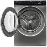 ⁦Haier HW80-BP14939S6 1400 rpm Front Load Washer with 14 Programs, 8 kg Capacity, Silver⁩ - الصورة ⁦4⁩