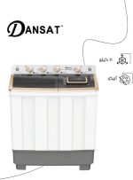 ⁦غسالة تحميل علوي 10 كجم من دانست DAN11TW - ابيض - موفرة للطاقة⁩ - الصورة ⁦2⁩