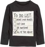 Boys Casual Trousers Toddler Pretty + Children's Blouse Grey Black 1 Set Boys Outfits & Set Jumper 86 Boys